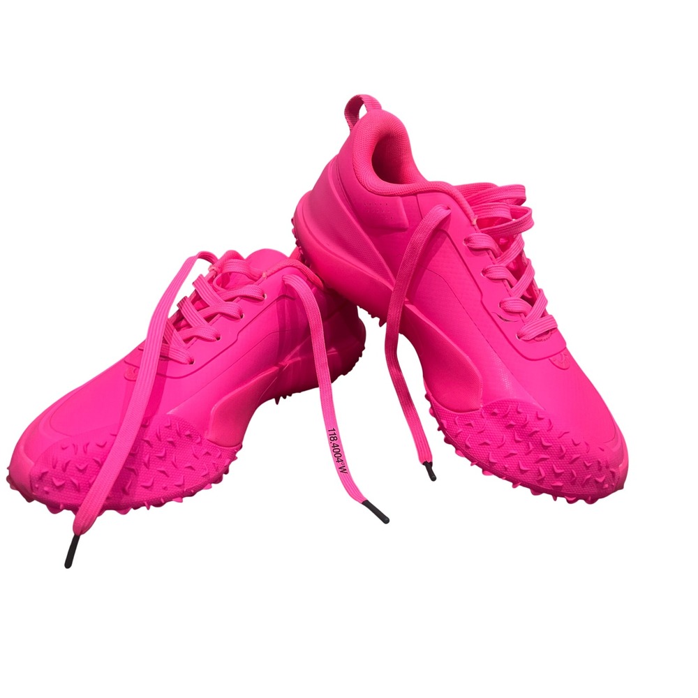 G/FORE MG4+ Golf Shoes Womens Sz 10 Pink Neon Spikeless Waterproof GLF00097